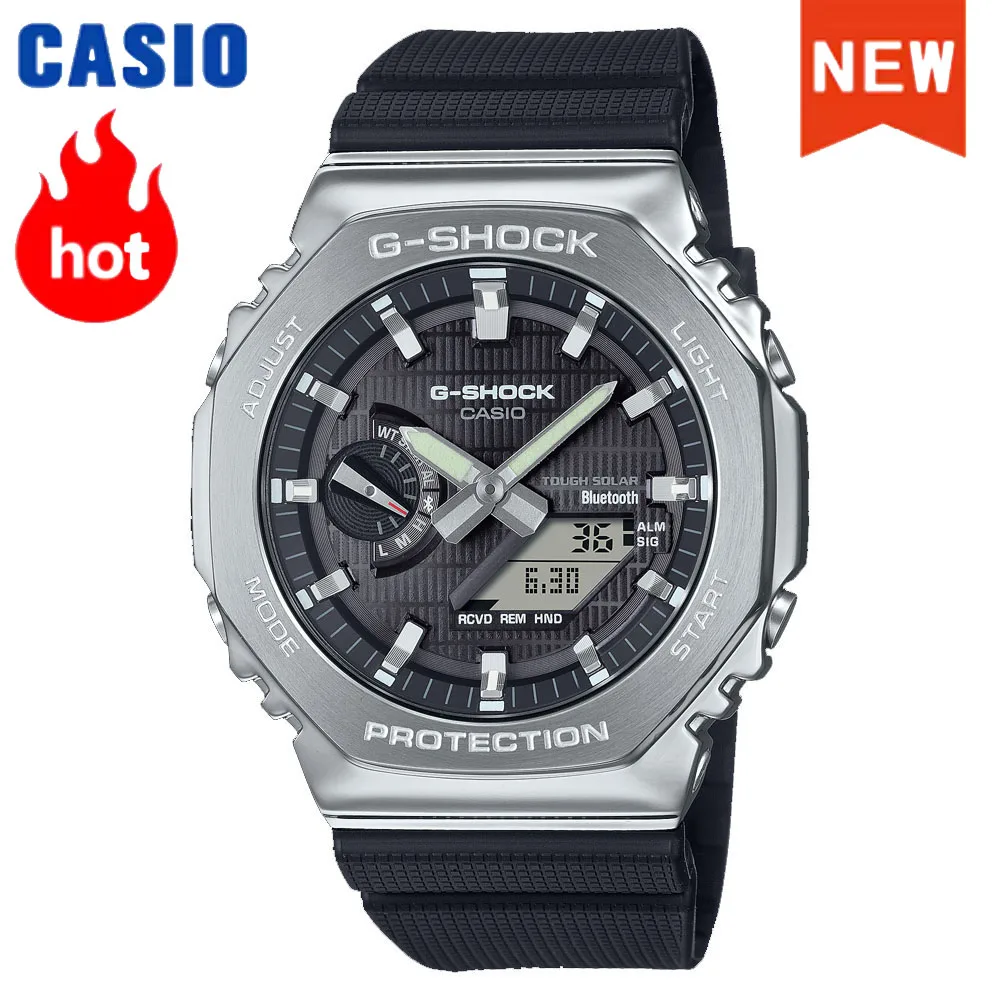 Reloj Deportivo Casio GM-2100 Serie 2026 VIP, Color Dopamina, Tendencia, Multifuncional, para Parejas, Artículo de Moda, Lujo