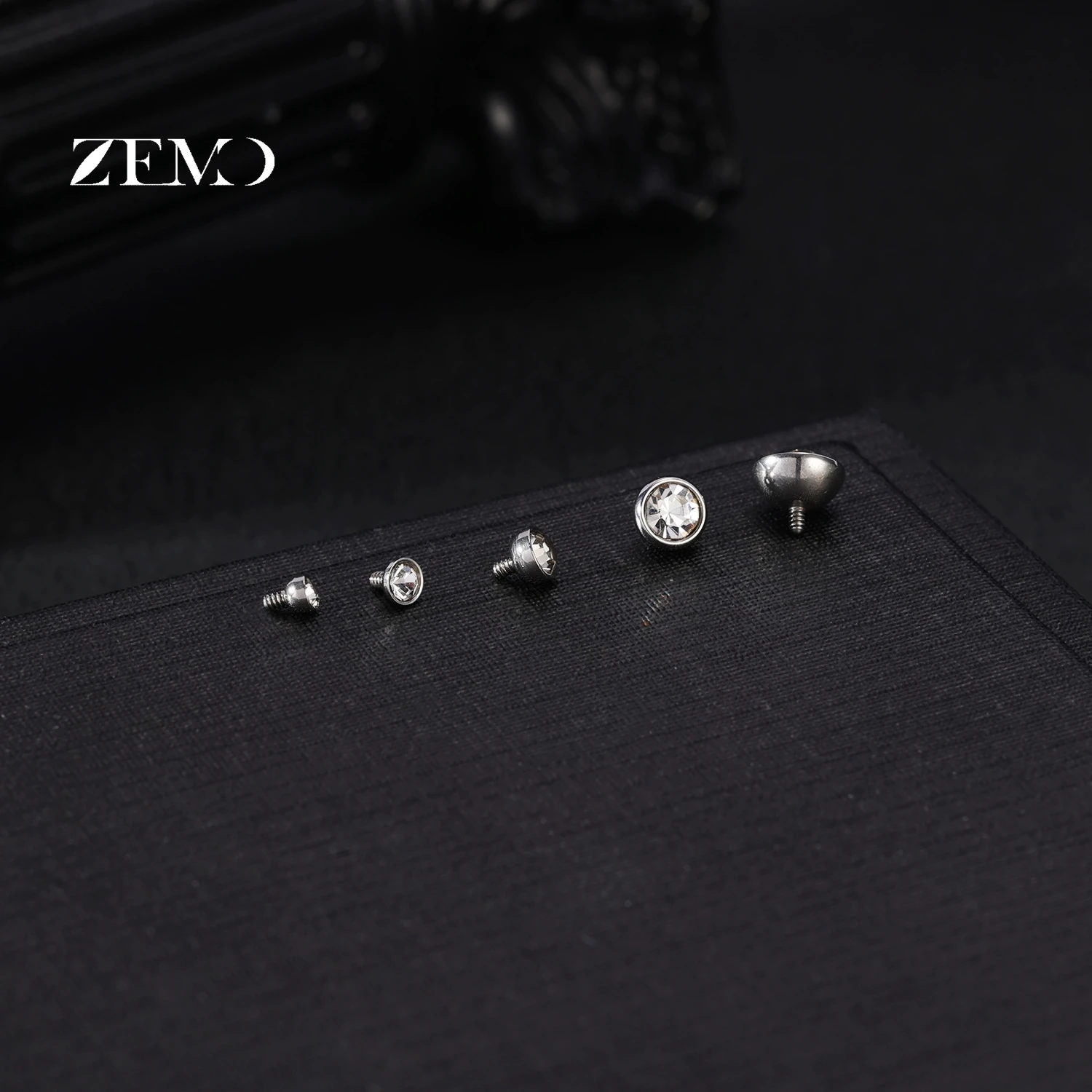 ZEMO 1-2 ชิ้น/ล็อต เหล็กกล้าไร - Body Jewelry Dermal บทวิจารณ์และราคา