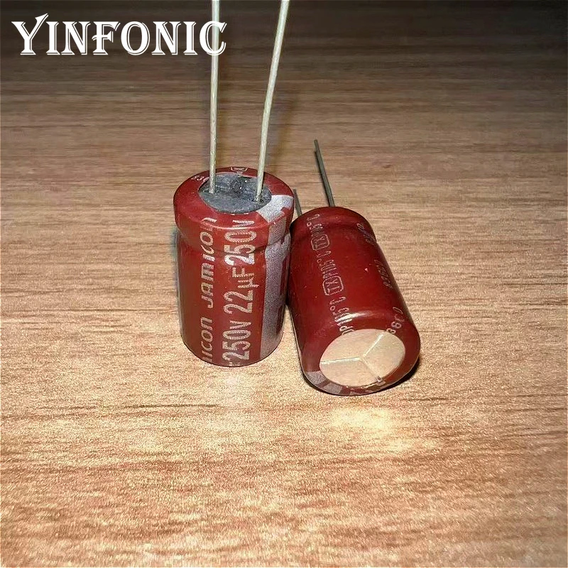 5 pièces/20 pièces Jamicon 250V22uF série TX 12.5x20mm 22uF/250V 105 ° Condensateur électrolytique en aluminium C