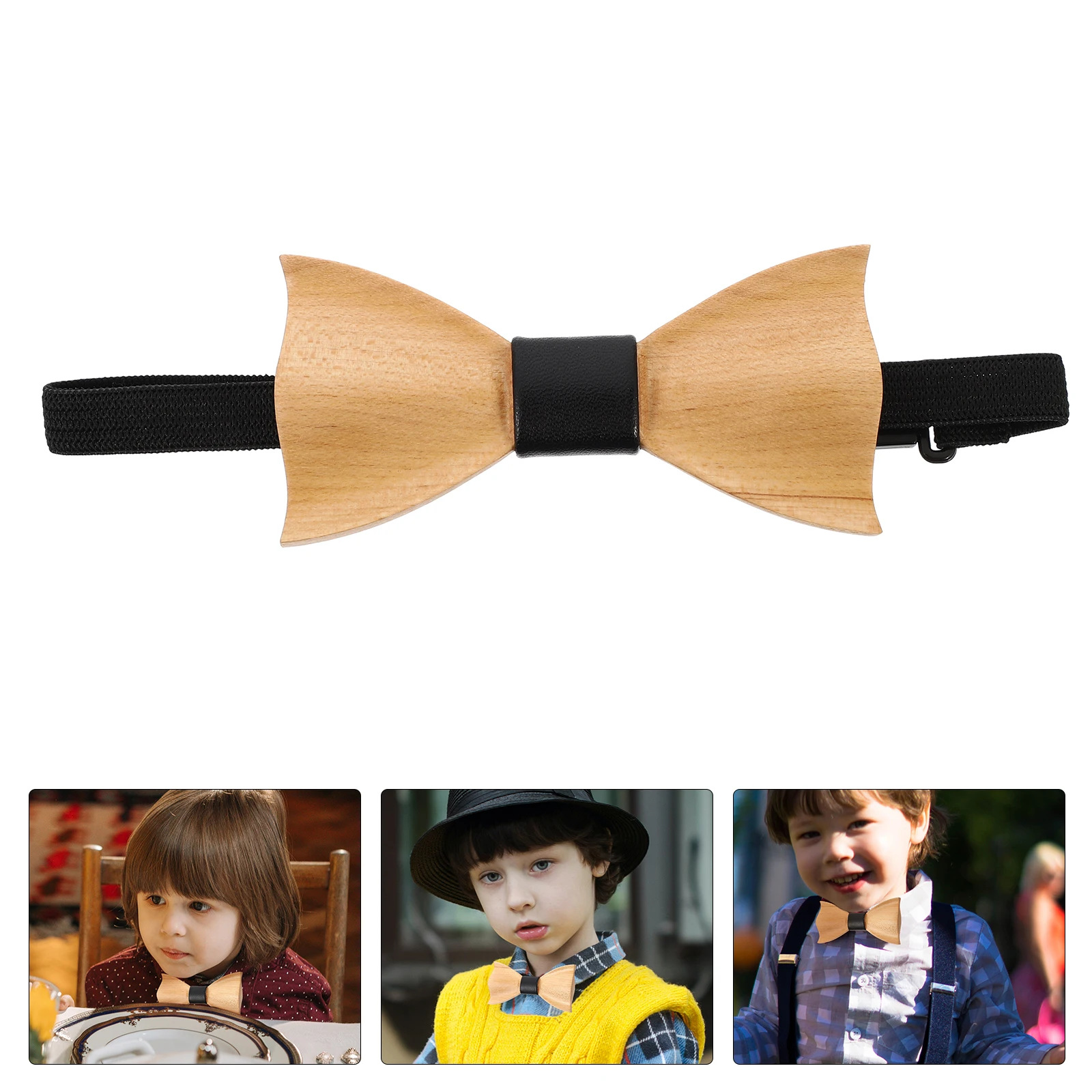 

Decoration 's Bow Tie Toddler for Ties Pet Bows Boys Black Bowtie