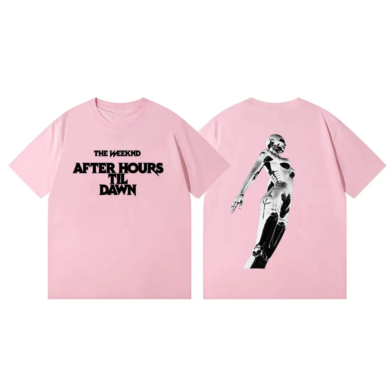 The Weeknd After Hours Til Dawn Tour 2026 Graphic T Shirts Harajuku Hip Hop Short Sleeve T-shirt Unisex Fashion Casual T-shirts