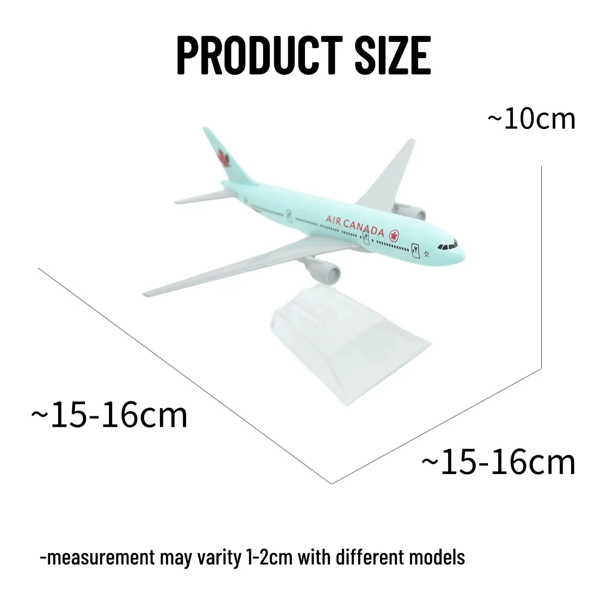 Scale 1:400 Metal Aviation Replica A320 A330 A380 B747 B777 B787 Aircraft Model Diecast Airplane Miniature Decorative Gift Toy