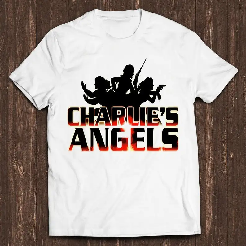 Charlie's Angels Programa de TV Filme Retro Gamer Meme Filme Música Legal Presente Camiseta C1564