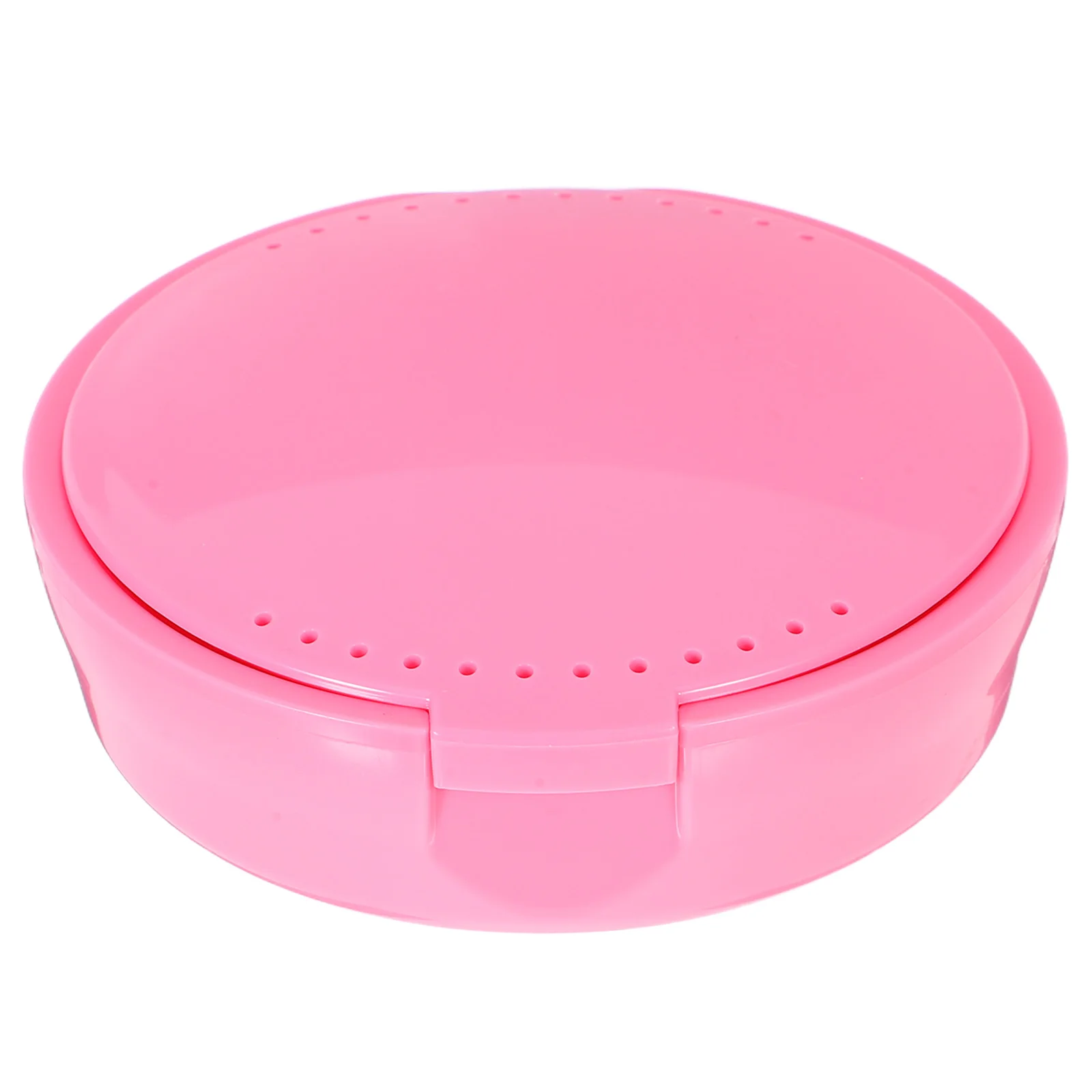 

Portable Tooth Storage Box with Mirror Milk Teeth Retainer Case Lightweight Travel Size Spacious Plastic Holder Tooth Organizer