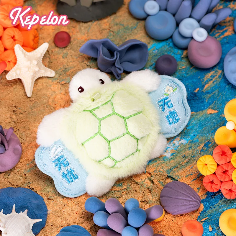 Kepelon ของแท้ซีรีส์ความปรารถนาแห่งมหาสมุทร -ของสะสมกล่องตาบอดแม่เหล็กติดตู้เย็นสัตว์น่ารักและมินิชาร์ม ของเล่นของขวัญน่ารัก