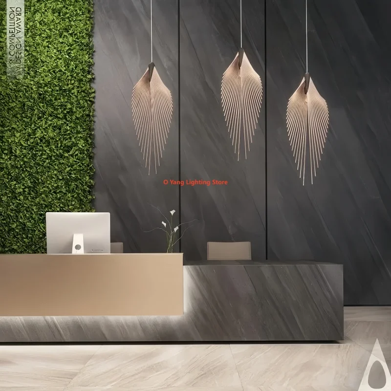 Retro Bird's Wing Living room Chandeliers for Restaurant Staircase Pendant Lamps Modern Home Decor Suspension Luminaire Lampen