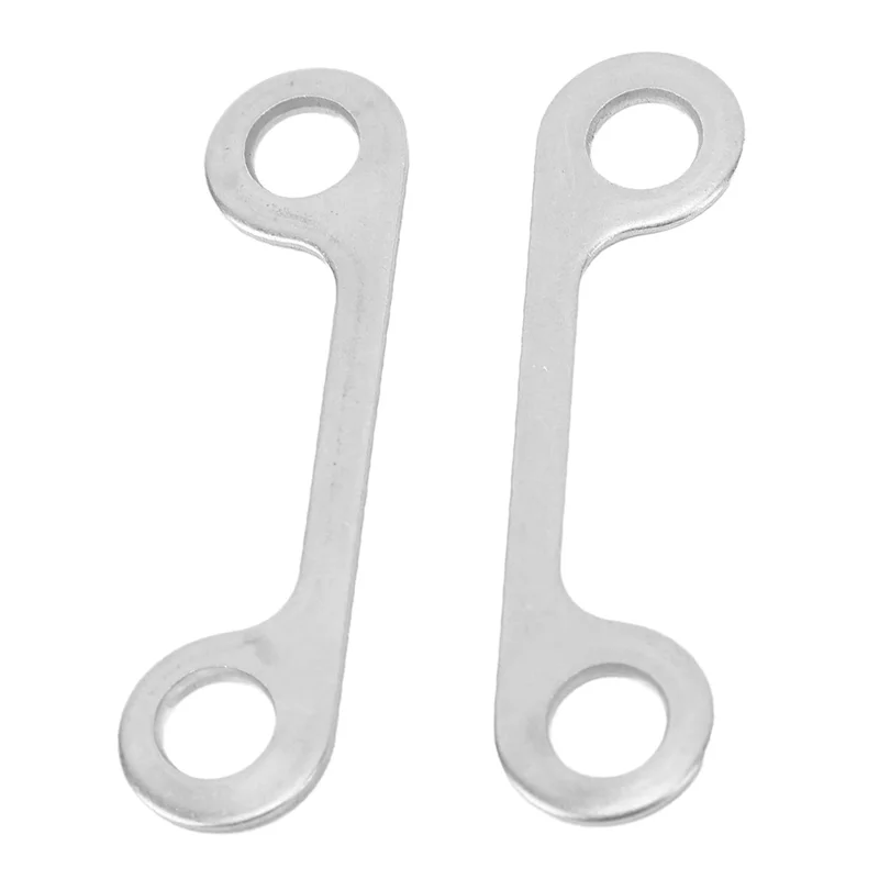 

2 PCS Water Pump Housing Pressure Plate 63V-44328-00 Metal For 2 4 Stroke Outboard Engine 15