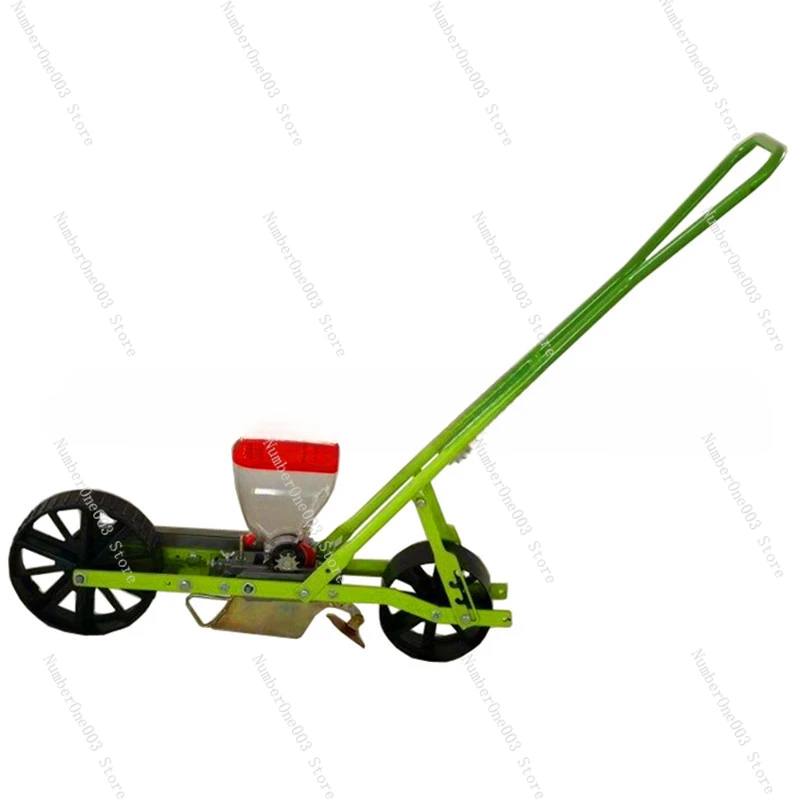 Hand-Push Vegetable Planter, Human-powered Vegetable Precision Planter, Single-line Vegetable Planter for Greenhouses