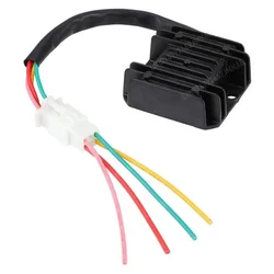 4 Wires Voltage Regulator Rectifier Universal Voltage Regulator Motorcycle Voltage Regulator Rectifier for ATV GY6 CG125-250CC
