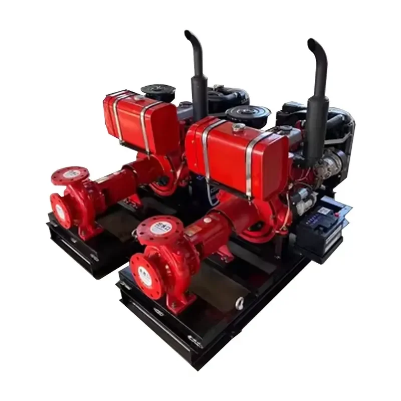 2026Large Flow High Head Horizontal Single Stage Engine Pump for High Water Pressure Fire Pump