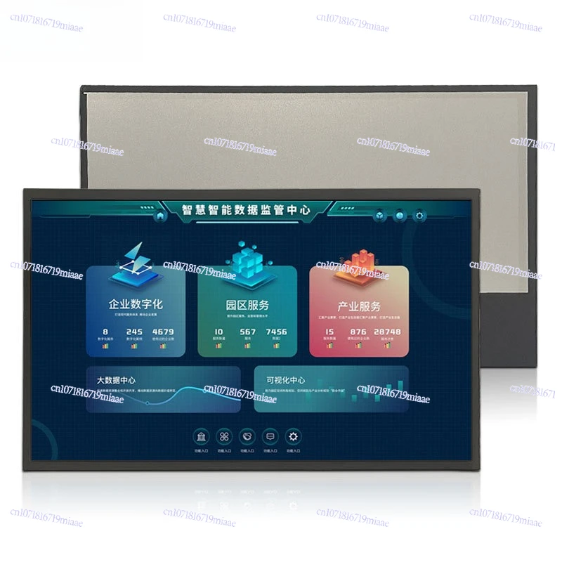 15.6 بوصة 1920*1080 تسليط الضوء على 1000nits شحن كومة آلة التزود بالوقود معدات الآلات الزراعية شاشة LCD #4