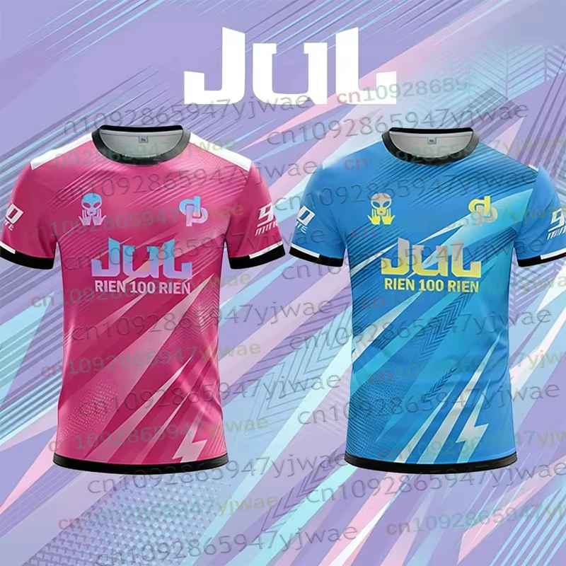 Nova Camisa de Treino de Futebol Respirável para Verão 2026 JUL Toto Ninetta Rien 100 Rien para Homens e Mulheres - Moletom com Capuz