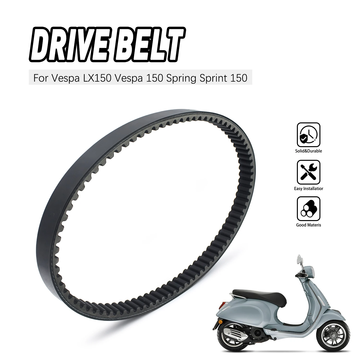

Motorcycle Accesorios For Piaggio Vespa LX150 Vespa 150 Spring Primavera 150 Drive Belt