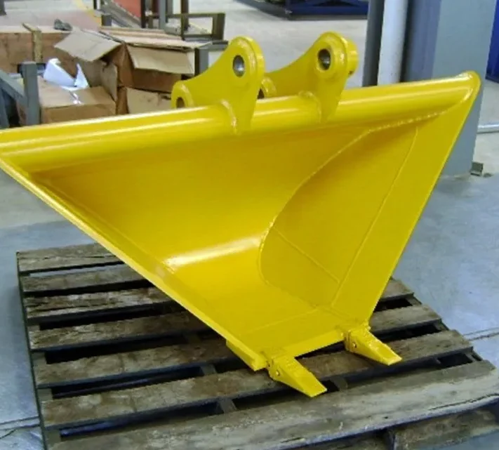 Secchio trapezoidale per attacco per escavatore economico, scavatore di drenaggio, v, benna