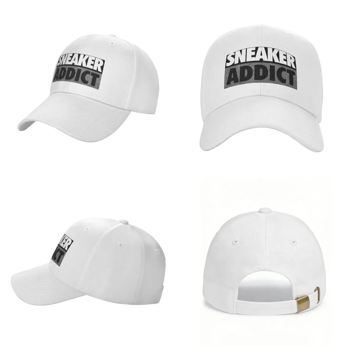Sneaker Addict Box Cap Fashion Casual Baseball Caps Adjustable Hat Hip Hop Summer Unisex Baseball Hats