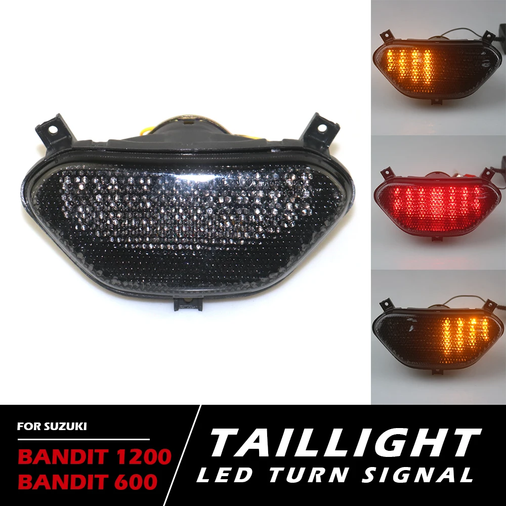 

Motorcycle LED Taillights Brake Assembly With Steering Rear Tail Light For SUZUKI BANDIT 600 1200 1996-2000 Motorbike Parts