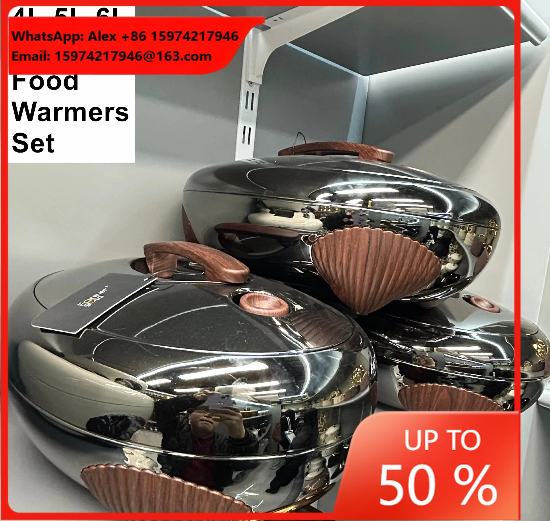 4L-5L-6L Hot Pot Food Warmers 3-piece Set High-quality Insulated Plastic Multifunctional Food Containers