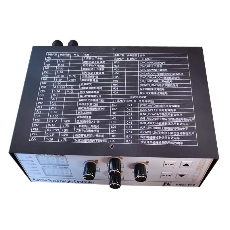 Torch Height Controller THC Fangling F1621 F1620 English Automatic Arc Cap Voltage For Plasma Cutting Machine Cutter NEWCARVE