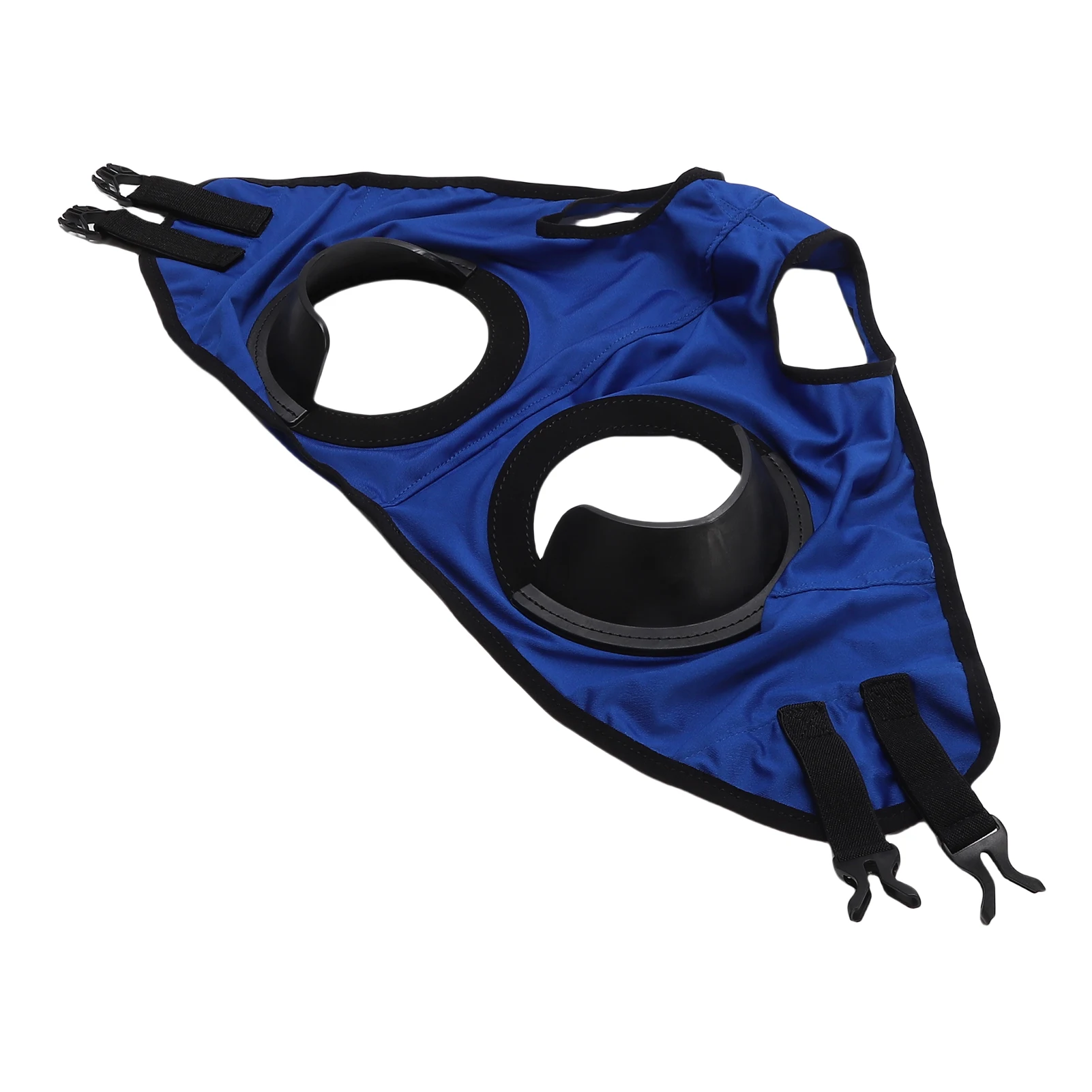 غطاء عين الحصان عالي التمدد من البوليستر المصنوع من جلد البولي يوريثان ومقاوم للرمال وقابل للتنفس لمستلزمات حزام الفروسية