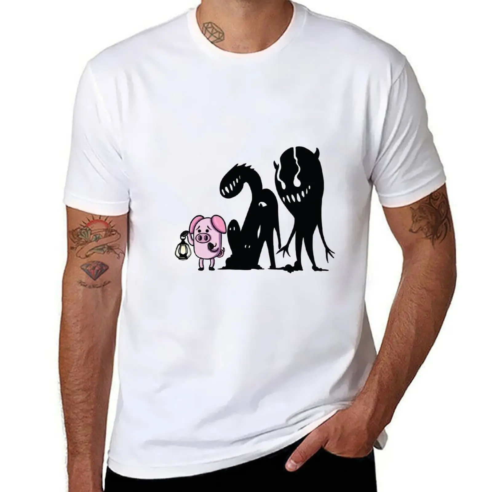 

The Darkness Follows T-Shirt cotton t shirt man anime t shirts for man T-Shirt