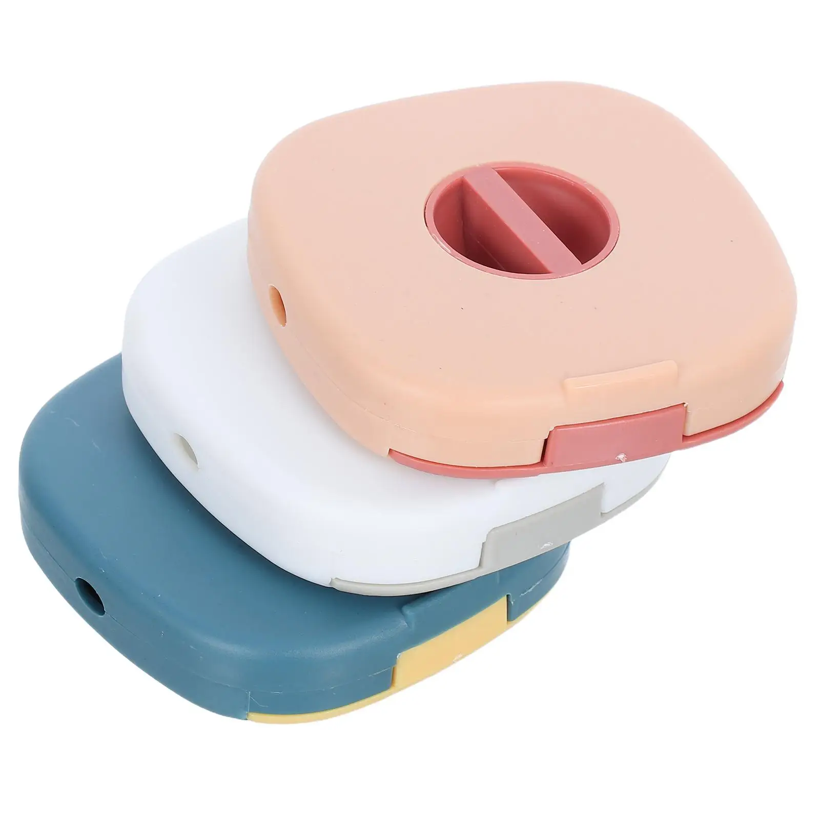 

3 Pcs Data Cable Storage Box Portable Charging Organizer Travel Desk Management Cord Holder Under Desk