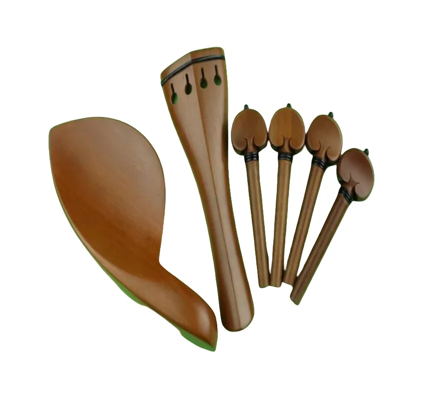 Jujube wood violin parts 4/4, violin accessories, high quality, free shipping, new, 1 set