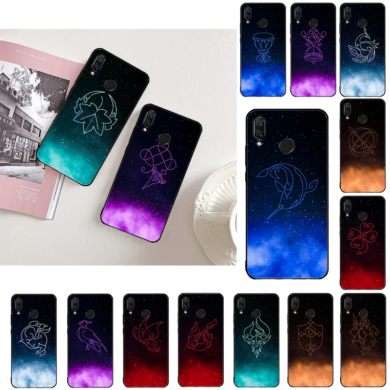 Genshin Impact Constellation Phone Case for Xiaomi Redmi note 13 12 Pro 11S 11 10 Pro 10S 12S Redmi 10 13C 9C