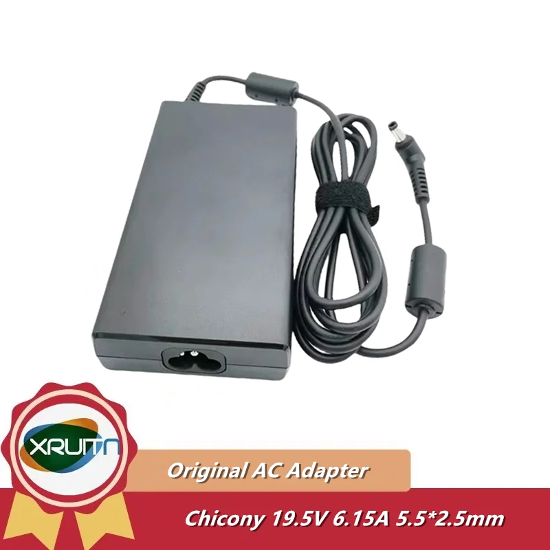 

A17-120P1A Оригинальный Chicony 19,5 В 6,15 А 120 Вт OEM адаптер переменного тока зарядное устройство для Msi GP72 6QF GE60 GE70 GP62 2Q игровой ноутбук