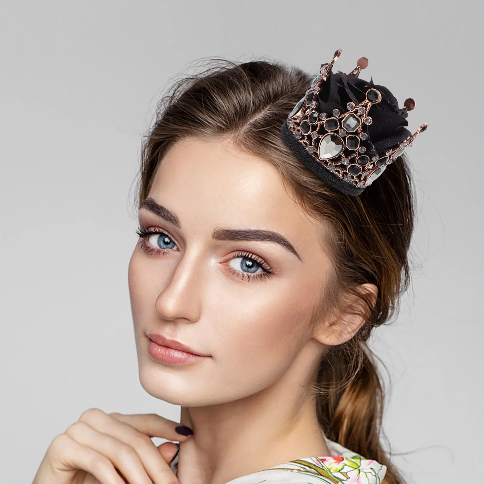

Hair Clip Girls Barrettes Accessories Decorative Royal Crown Hairpin Girls Crown Hair Accessories Dance Event