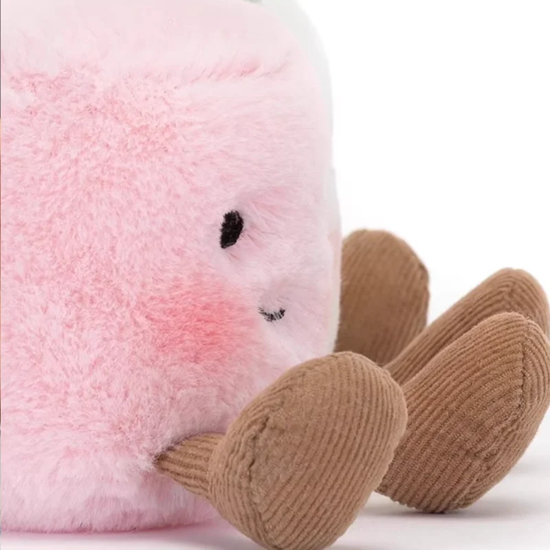 طلقة لطيف القط متعة القطن الحلوى أفخم + المفاتيح لطيف ديكور المنزل القط الكلب لعبة تفاعلية مهرجان الحيوانات الأليفة هدية #5