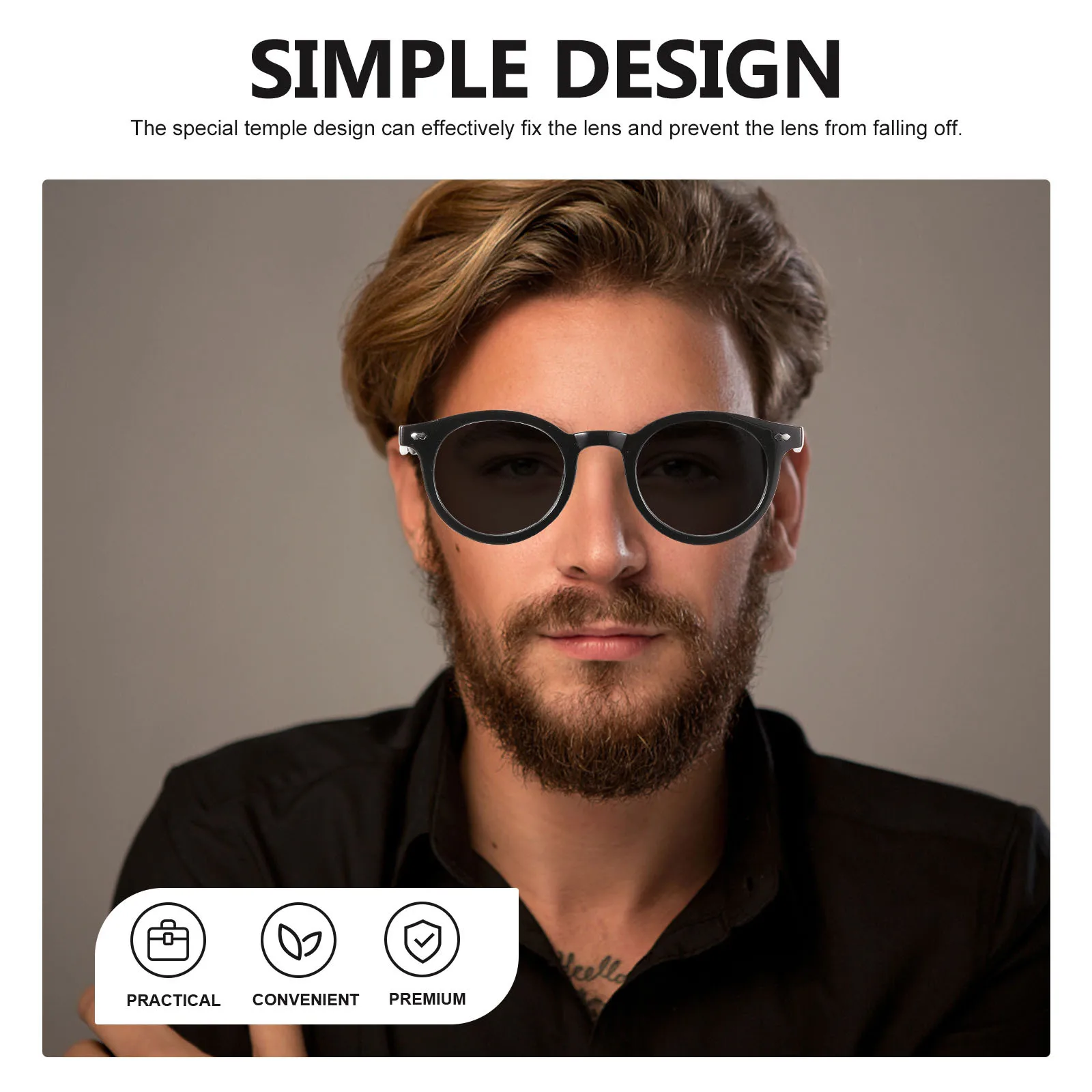 

1Pair Round Sunglasses Womens Trendy Summer Outdoor Cycling Sunglasses Lightweight Fashionable Eyewear Sun Glasses