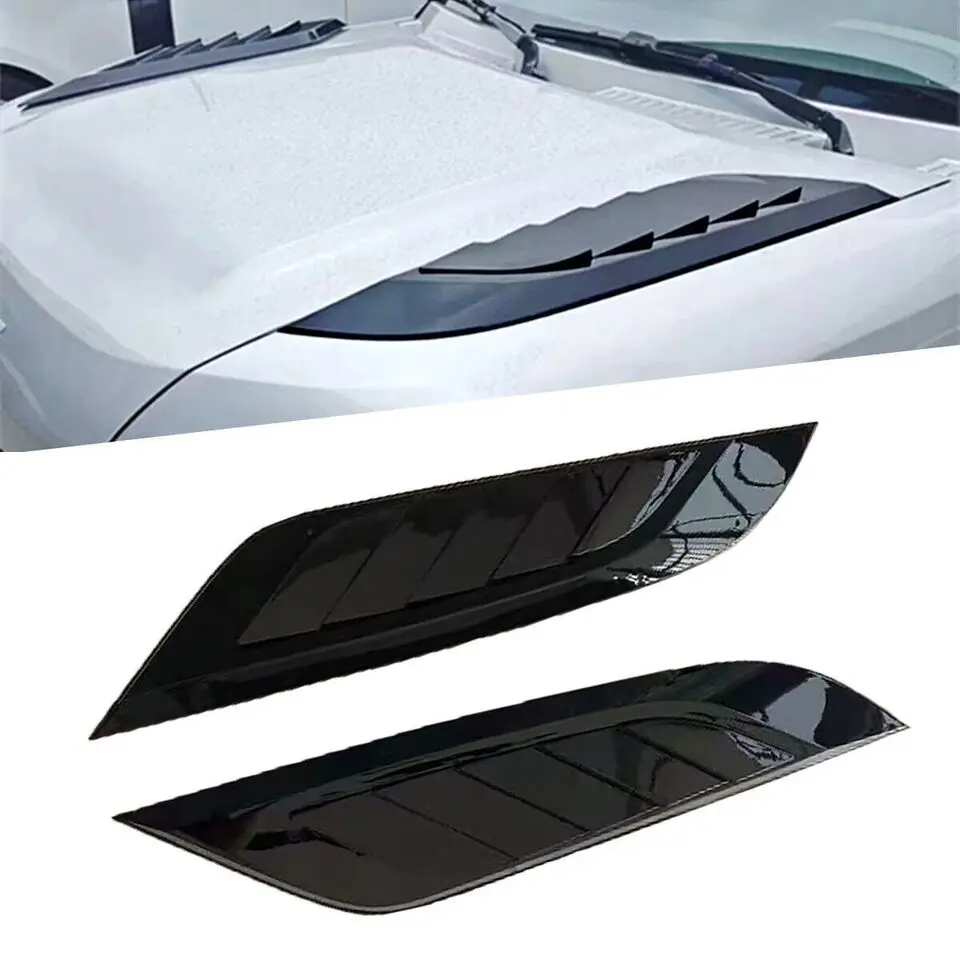 For Land Rover Defender 90 110 130 2020-2023 Front Side Hood Vent Trim Cover Bar