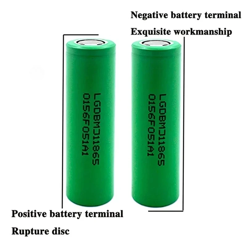 High Power 18650 MJ1 Battery 3.7V 3500mAh 25A Rechargeable Li-ion Battery for Power Tools