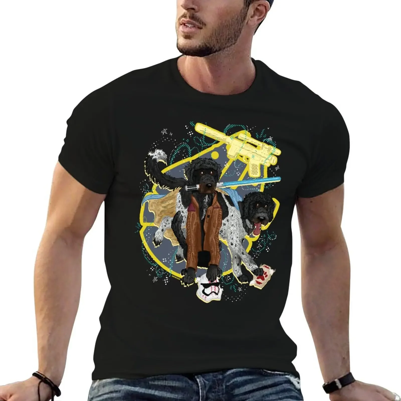 

SDOD_PCPP_Finn_Lando T-Shirt tees anime figures oversized graphic tee mens clothing