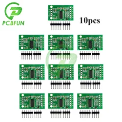 1-10pcs HX711 Weighing Sensor Module Dual-Channel 24 Bit Precision A/D Module Pressure Weighing Sensor Board for Scale