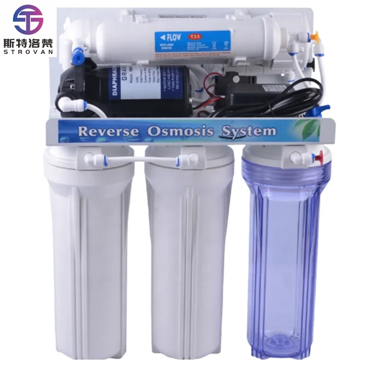 

STLF Electric 5 Stage Reverse Osmosis Home Water Purifier System for Pre-Filtration and Water Filter