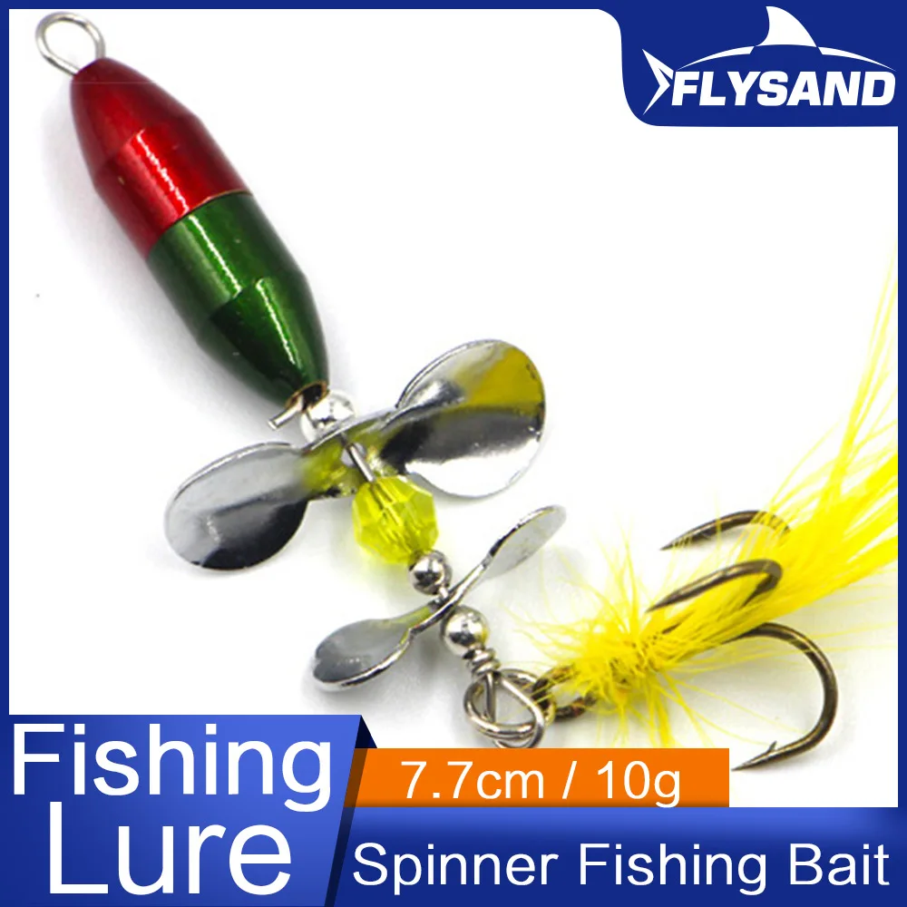 FLYSAND Fishing Bait 7.7cm/10g Spoon Fishing Lures Spinner Fishing Baits Spoon Fishing Baits Lure Artificial Lure Fishing Tools