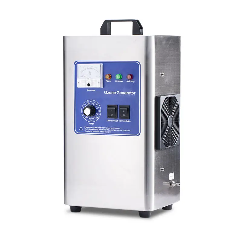 Bottled Water Business Drinking Water Ozone Generator 3g/h Portable Ozonator Raw Water Treatment 5g Ozone Machine