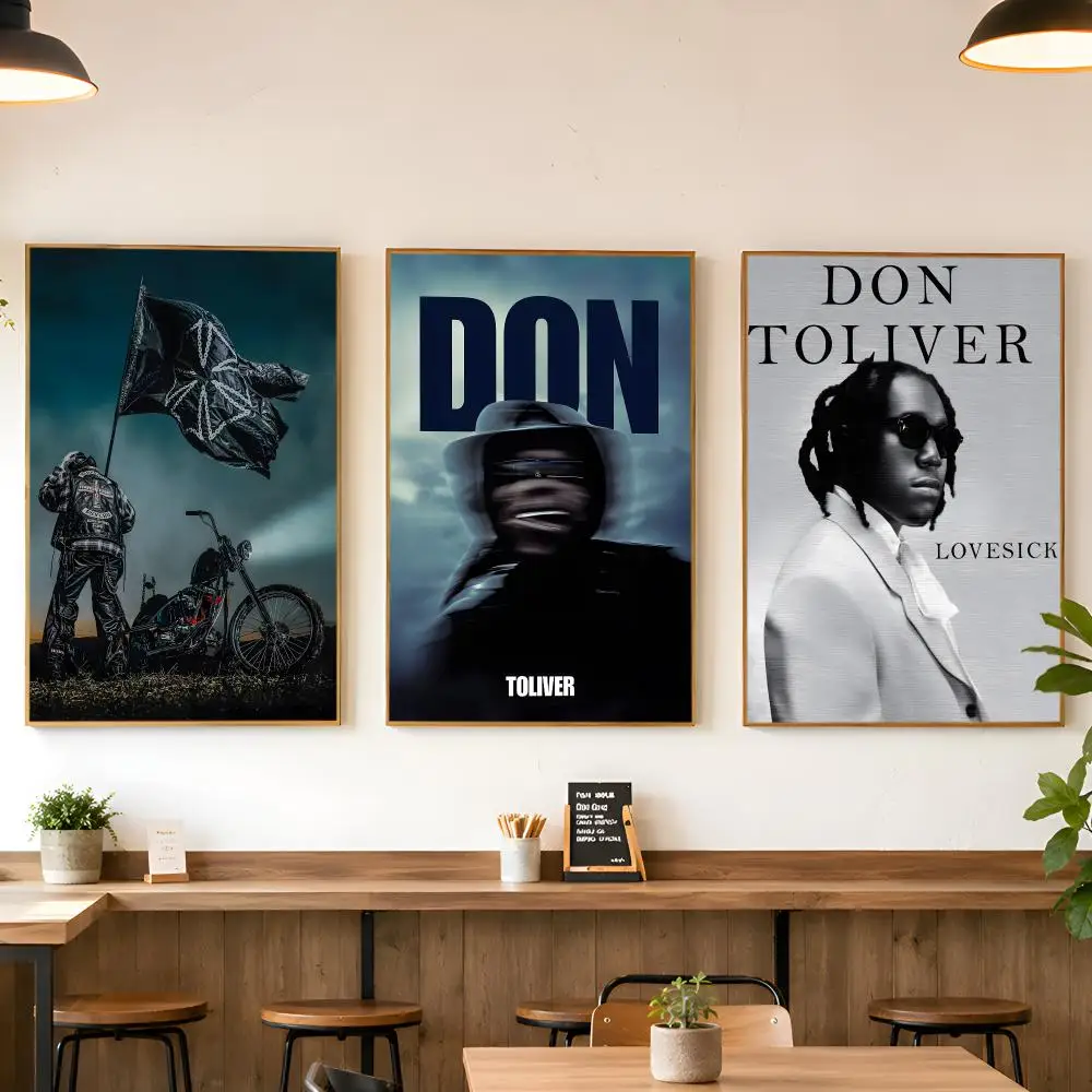 Don Toliver Poster Matte Wall Peel And Stick Decor Bedroom Living Room Office Dorm Home
