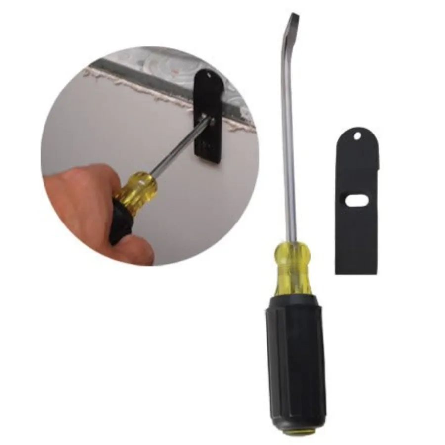 

Набор для вырезания отверстий Rack-A-Tiers Panel Buddy - Инструмент для вырезания отверстий в электрических панелях, съемник отверстий, набор для вырезания отверстий в распределительных коробках 7WBK100