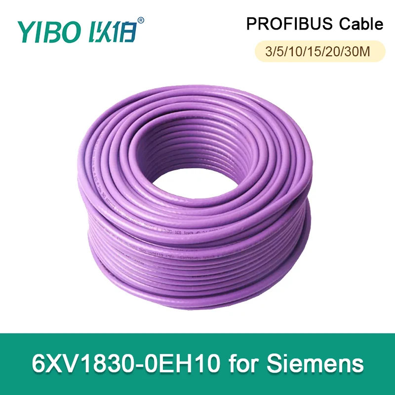 6XV1830-0EH10 DP Cable PROFIBUS Cable 2 Core Shielded RS485 Communication Cable for Siemens PLC