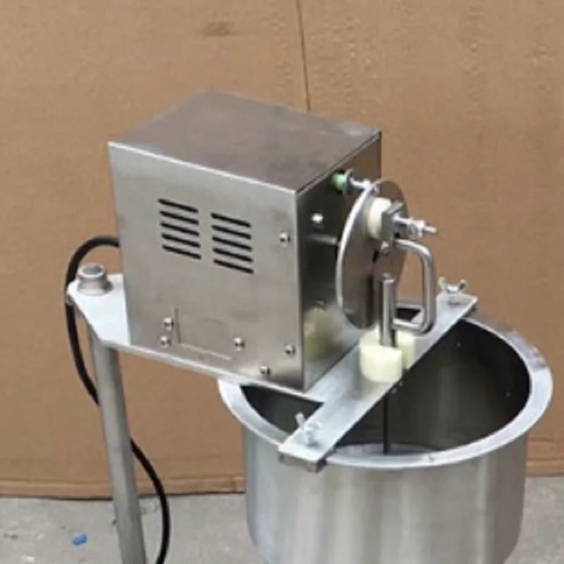 New Automatic Electric Oil Fryer Donut Making Machine with High Productivity for Bakery Use Flour Based