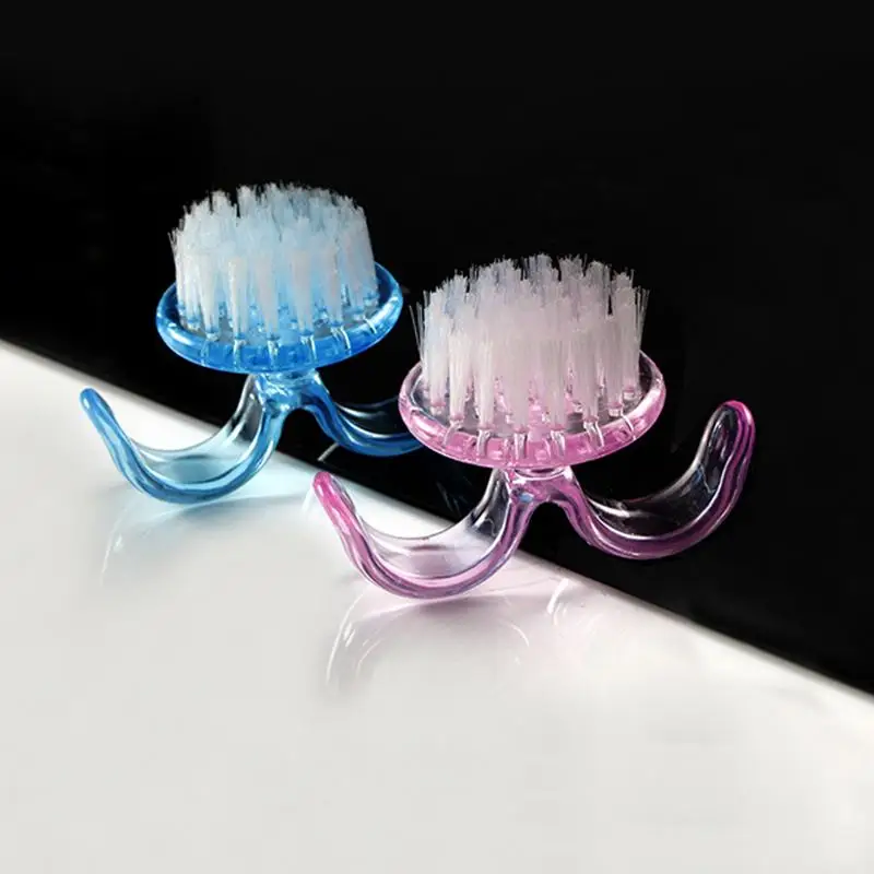 UV Gel Nail Art Tool Make-upborstel Schrobben Salon Nagelborstel Stofreinigingsborstel Manicure Pedicure Stof verwijderen Borstel Vingerverzorging