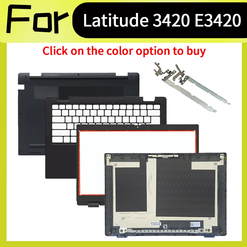 

Black Laptop Accessorie 02K5F8 For Latitude 3420 E3420 Replacement Housing Case