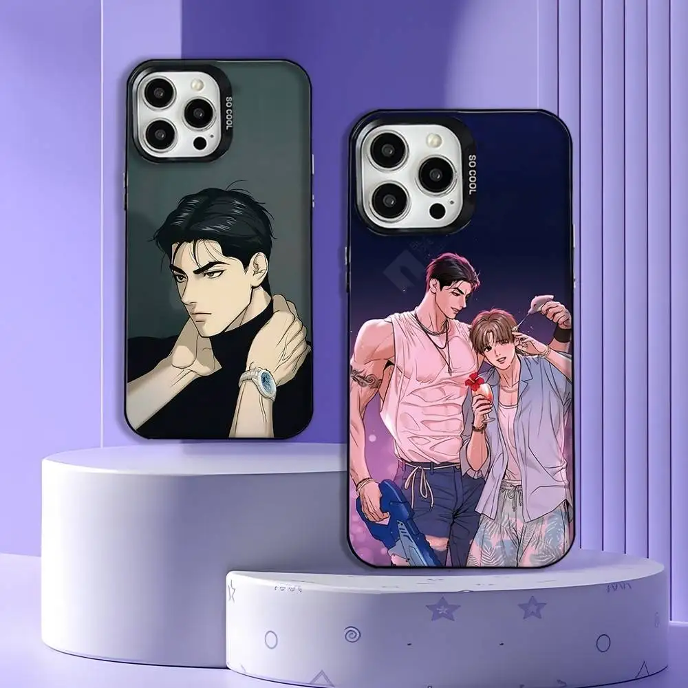 

J-Joo Jaekyung Phone Case For iPhone 17,16,15,14,13,12,11,Pro,Max,Plus,E,Air,Mini Black Tpu Cover