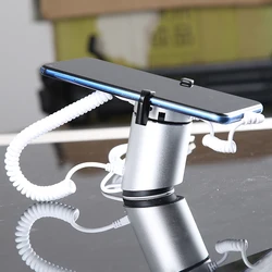 Mobile Shops Loss Prevention Phones Display Stand Alarm Device Smartphone Burglar System Cell Phone Anti Theft Charger Holder