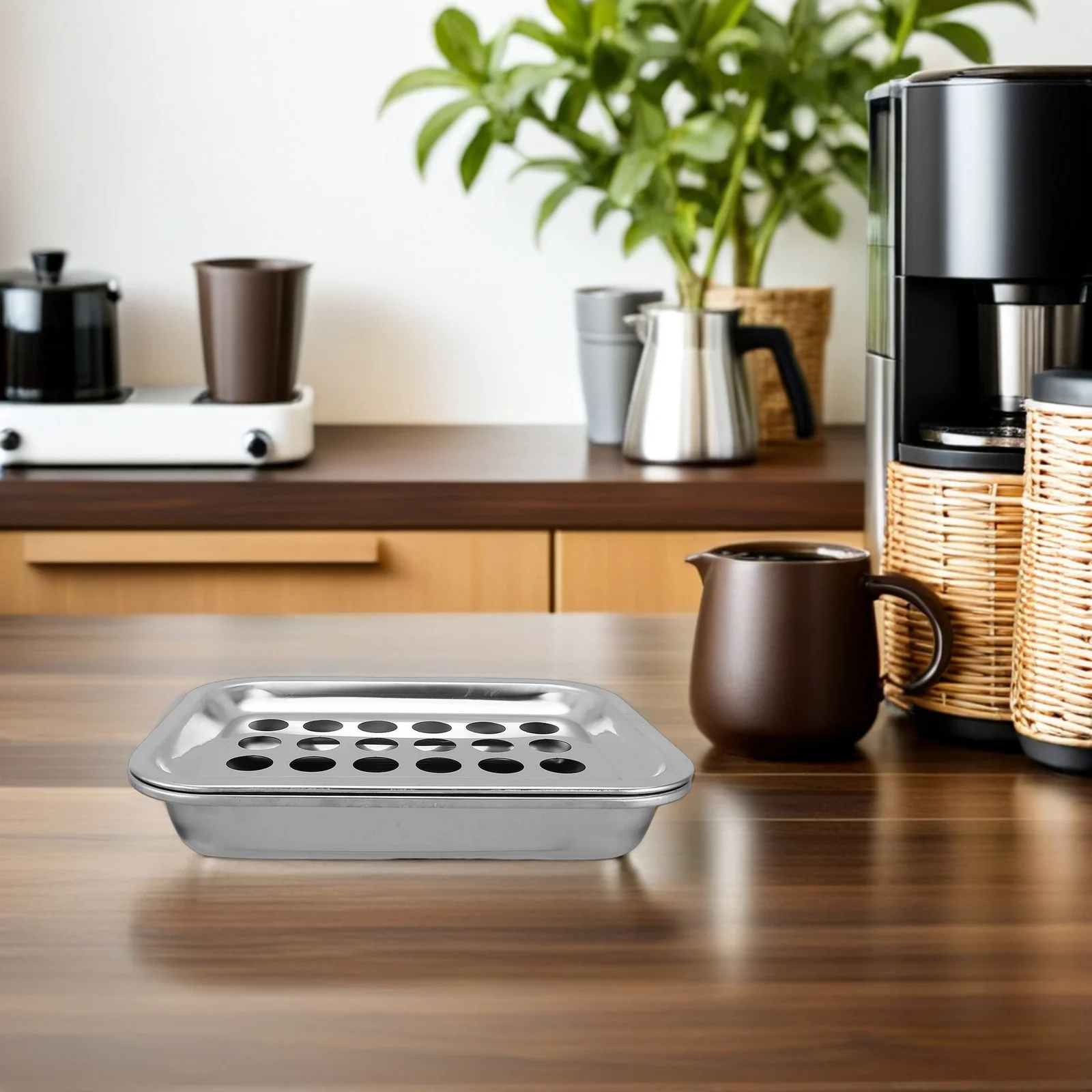 

Elegant Communion Cup Tray Gold Plated Religious Tableware Accessory for Church Services Sacred Dining Decorations