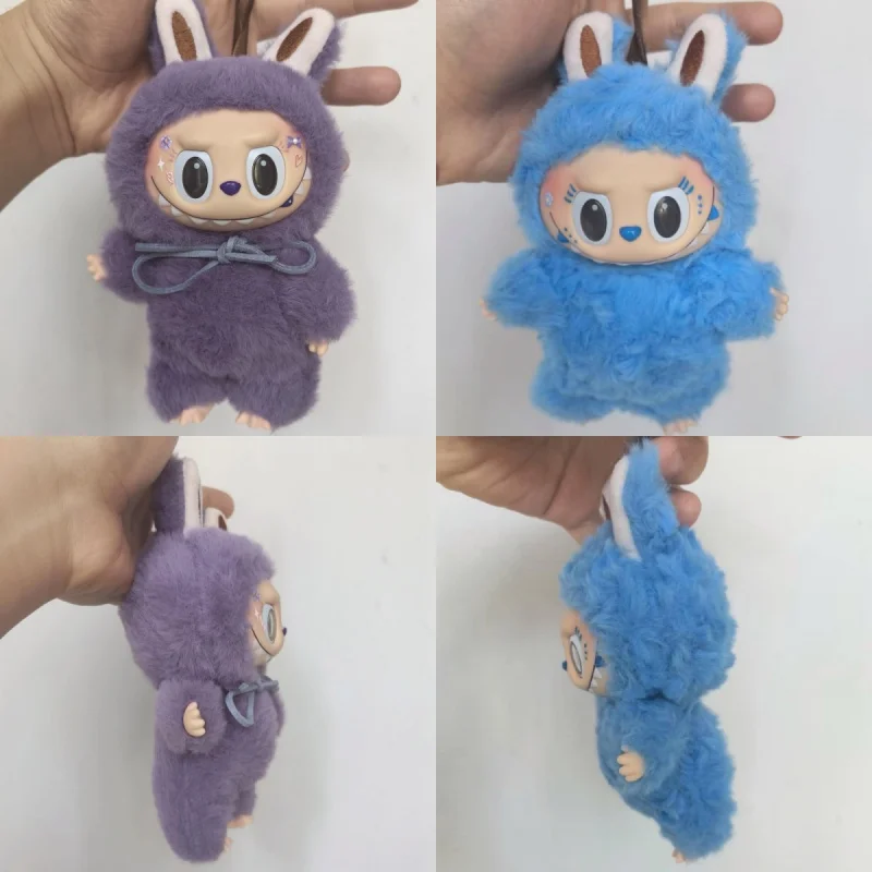 

High Quanlity Blind Box Toy Replica The Monster Labubu Change Doll Action Anime Figure Vinyl Pendant Hang Bag Accessory Kid Gift