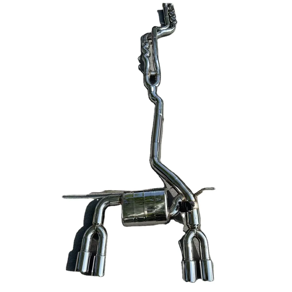 Rytan Valvetronic Exhaust Pipe Valved Equal Length Stainless Steel Exhaust System Catback for M3/M4/F80/F82 (S55) 3.0T