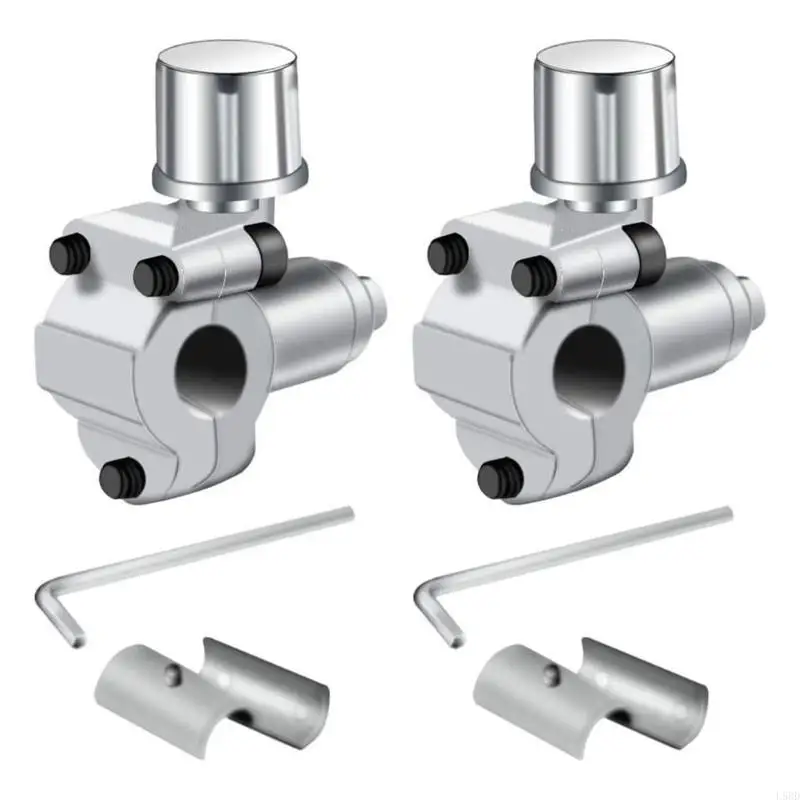 L5BD 2 Pieces BPV-31 Ball Valves Kits Metal Material Refrigerator Tap Valves